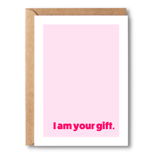 I Am Your Gift | Couples Card